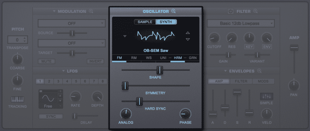 Omnisphere 2 Oscillator