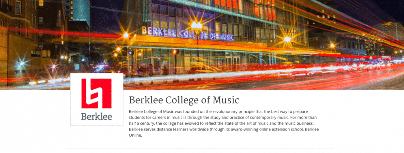 Berklee Online Music Production Course