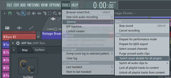 fl studio smart disable