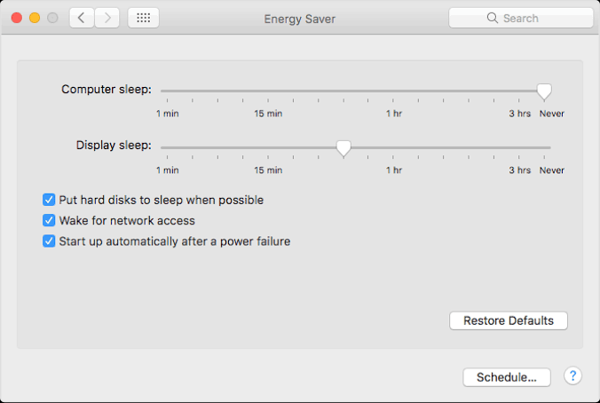 fl studio mac energy saver