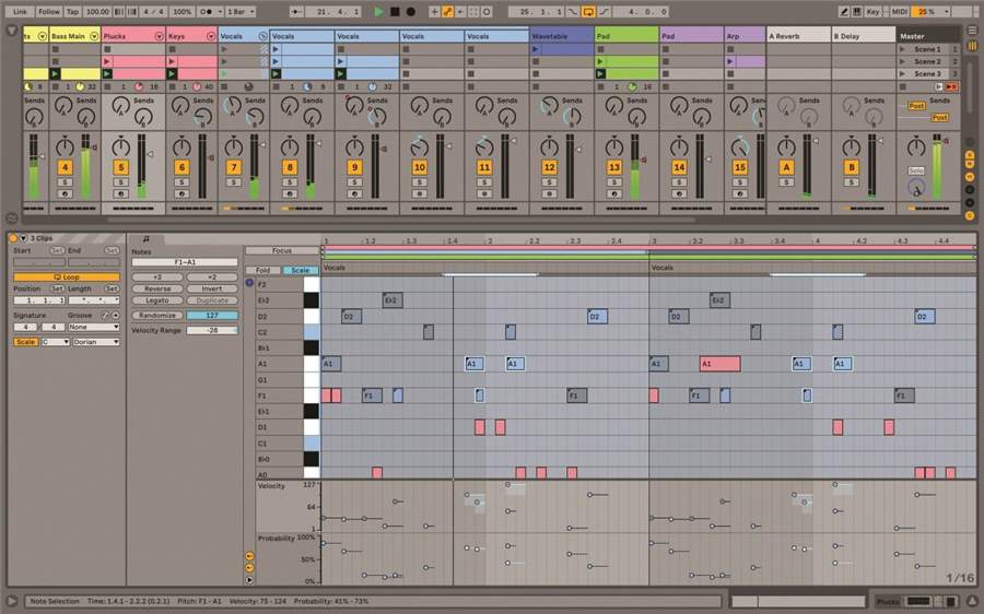 digital analog music ableton